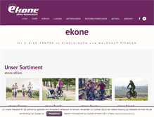 Tablet Screenshot of ekone.de